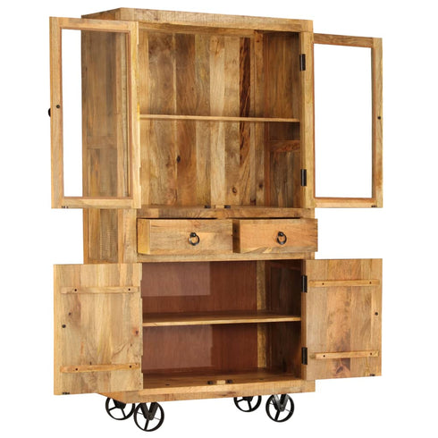 Rustika Rowe -  Highboard Solid Mango Wood 95x45x185 cm